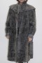 Fur coat Persian gray