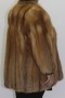 Fur jacket red fox natural long-haired